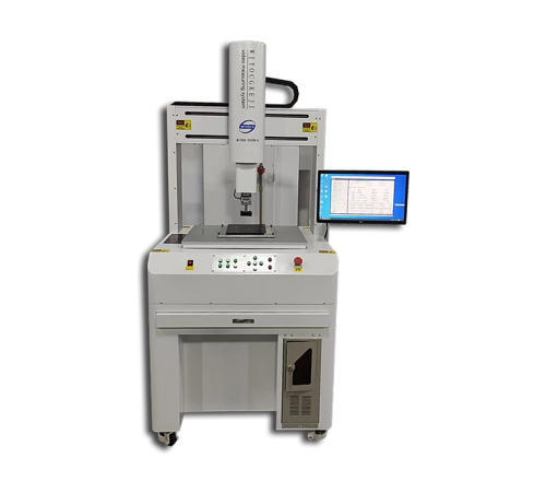 Surround button curve load testing machin
